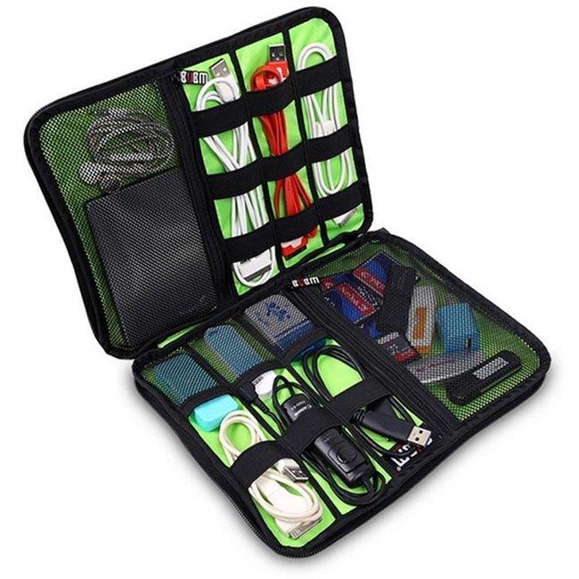 Portable Electronic Accessories Travel Case