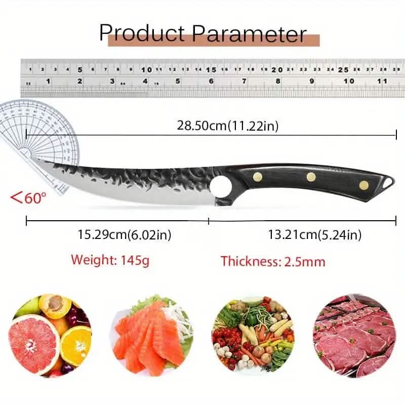 Premium High-Carbon Steel Utility Knife