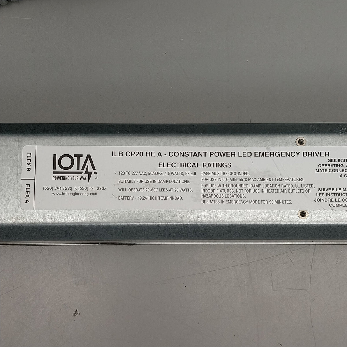 LEVITON Intense Lighting 25W LED Driver Dimmable GD6DRL335-D10127-FLEM20 Black