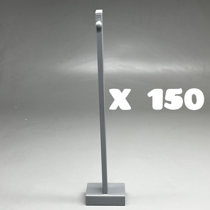 Countertop Clothing Hook Stand (150 PACK) 25pcs/case x 6 Cases Gray
