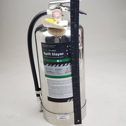 HYDROLOCK Spill Slayer Flammable Liquid Vapor Mitigation Unit Silver Fire Extenguisher 00000116