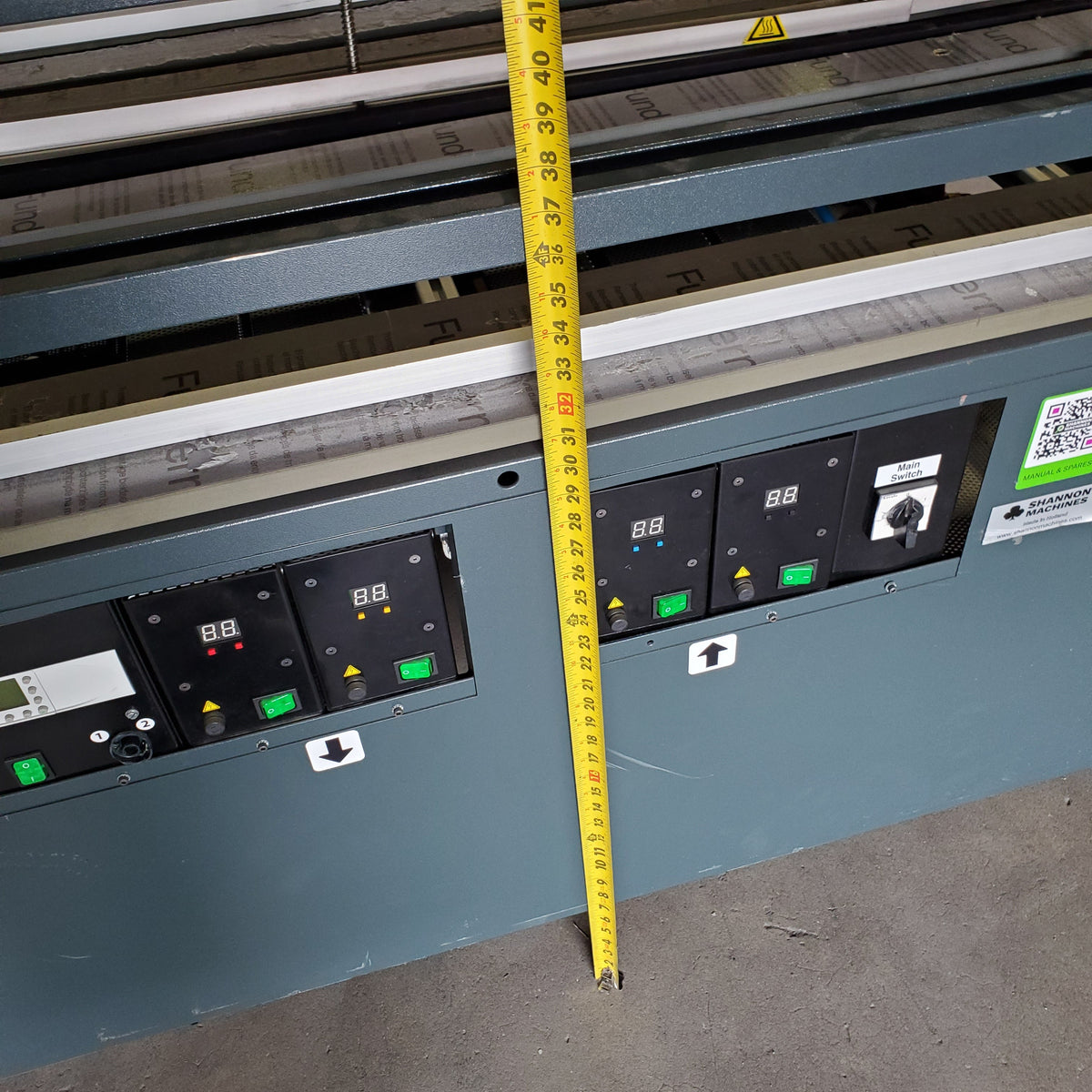 SHANNON Automatic Plastic Bending Machine ABM-D 135 (Damaged)