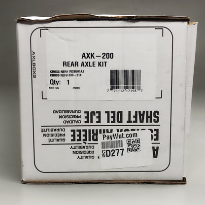 POWER TORQUE Axle Shaft Rear Axle Kit for FORD, LINCOIN, MERCURY AXK-200 (Ref 762B691AJ, 630-214)