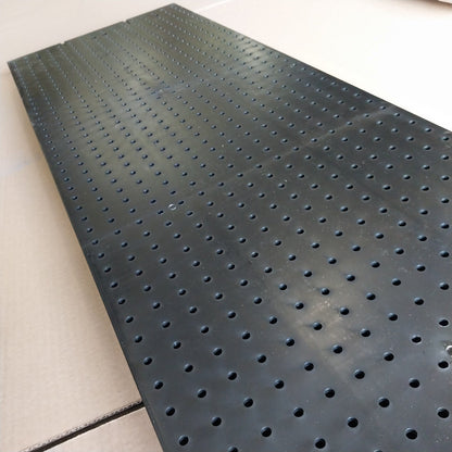 AZAR Black 2 Sided Pegboard Spinner Top 16"x60"x2"