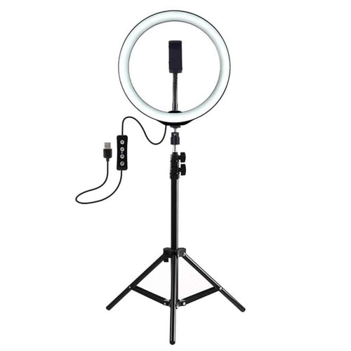 Selfie Ring LED Light Stand with Tripod