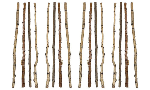 CREATIVECO-OP (16 Pcs) Long Wood Birch Branch 59"L Wood DA3953