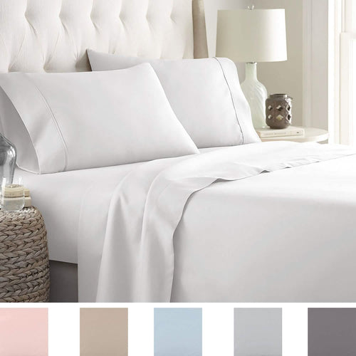 Soft Home 1800 Series Solid Microfiber Ultra Soft Sheet Set