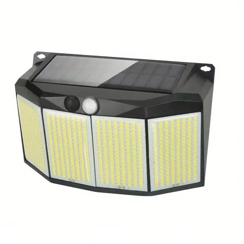 Solar Lights Outdoor 576 LED with Lights Reflector and 3 Lighting Modes