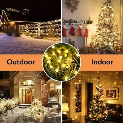 Solar String Lights Outdoor Waterproof