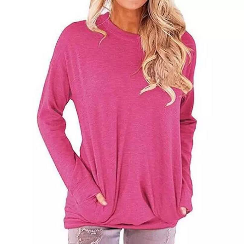 Solid Long Sleeve Shirt