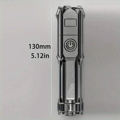 Strong Telescopic Light Zoom Flashlight