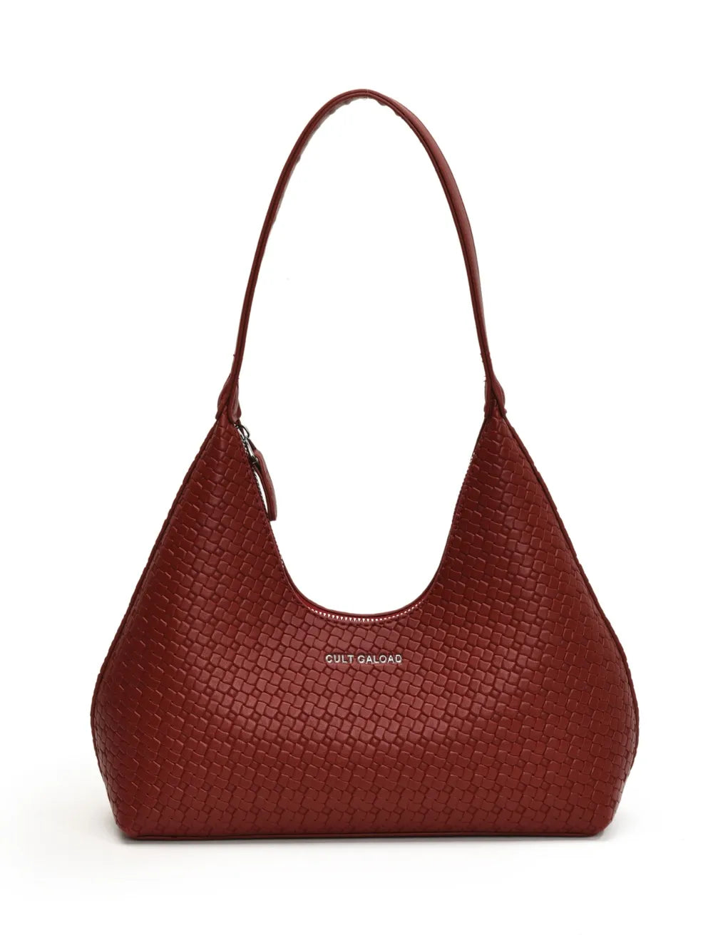 Texture PU Leather Shoulder Bag