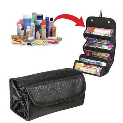 Travel storage bag cosmetic bag Roll-N-Go Cosmetic Bag organizer large capacity multi-function storage bag