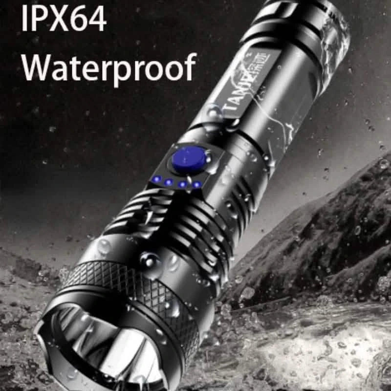 USB Rechargeable Strong Light Flashlight