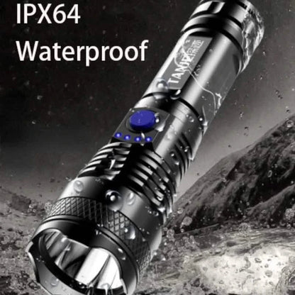 USB Rechargeable Strong Light Flashlight