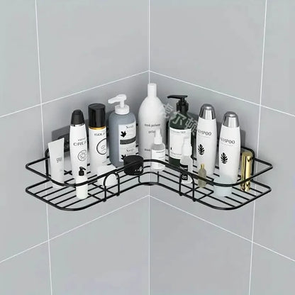 Wall-Mounted Storage For Toilet, Bathroom Shampoo Lotion Cosmetic Storage Rack
