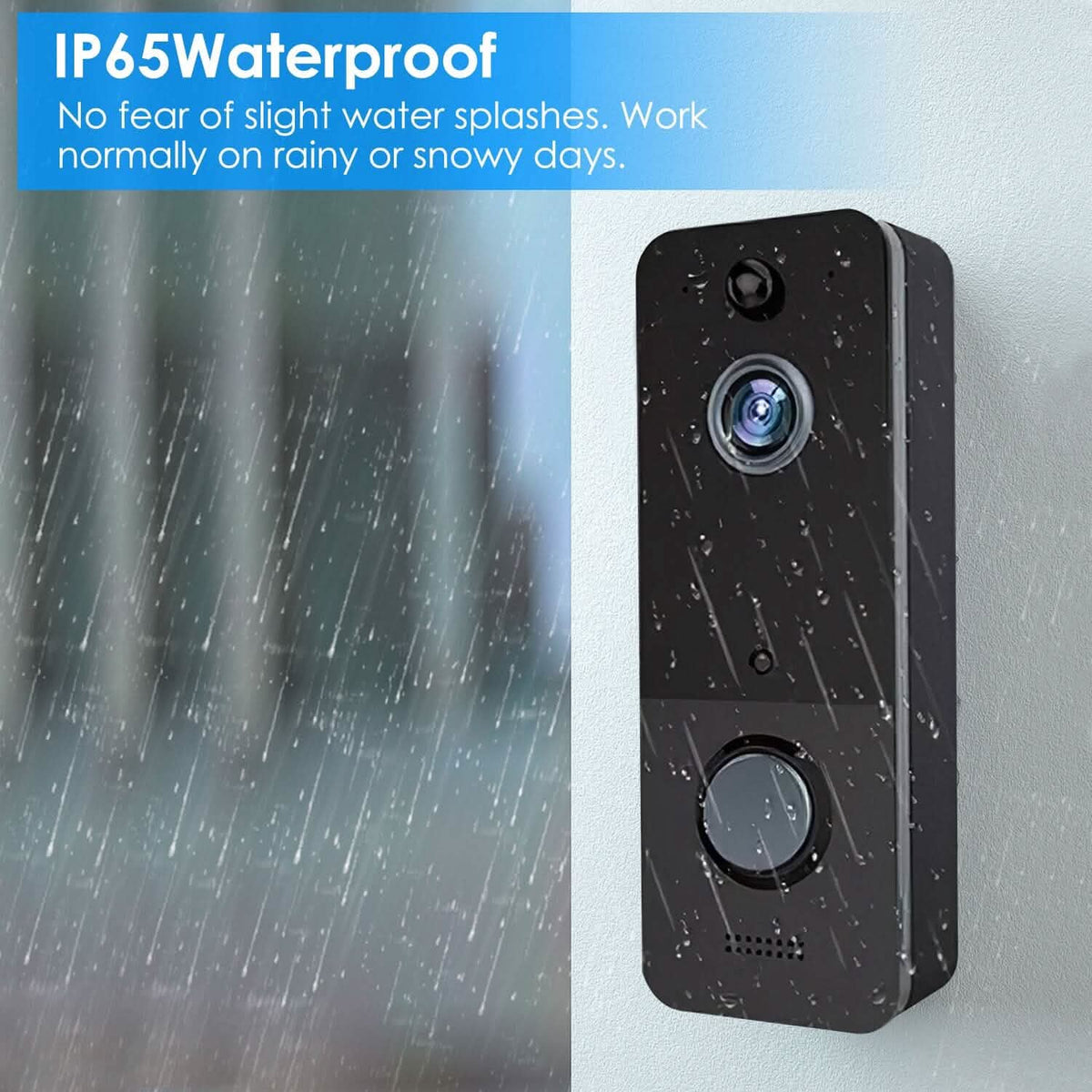 Wireless Smart Wi-Fi Video Doorbell