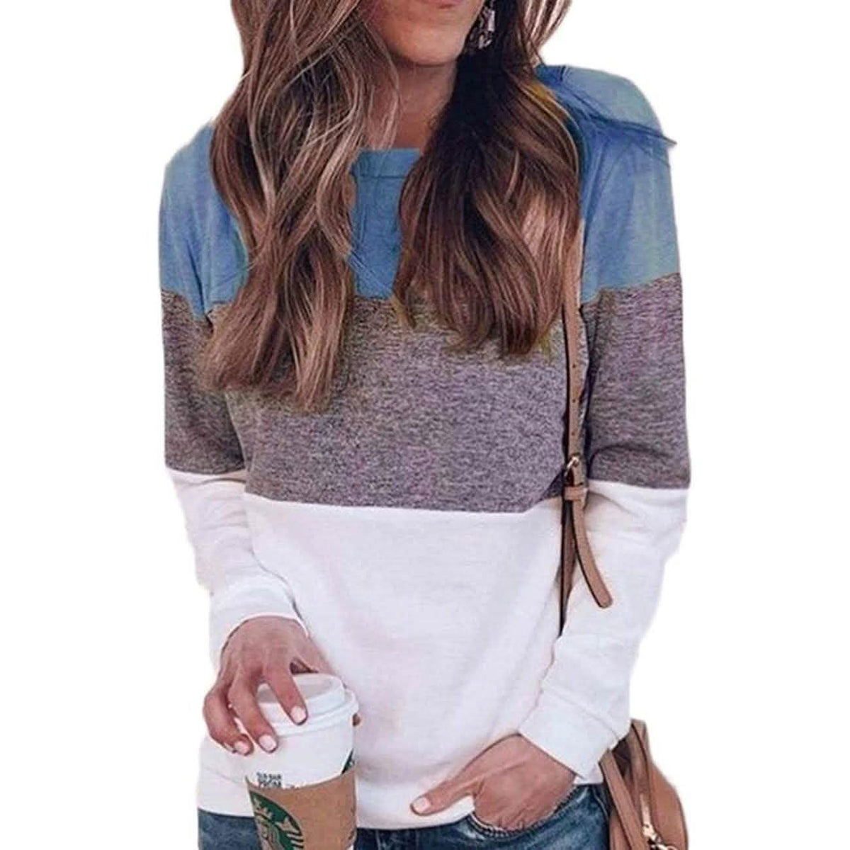 Women's Long Sleeve Pullover Tunic